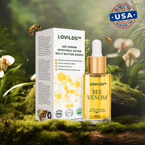 LOVILDS™ 𝑩𝒆𝒆 𝑽𝒆𝒏𝒐𝒎 𝑰𝒏𝒕𝒆𝒔𝒕𝒊𝒏𝒂𝒍 𝑫𝒆𝒕𝒐𝒙 𝑩𝒆𝒍𝒍𝒚 𝑩𝒖𝒕𝒕𝒐𝒏 𝑫𝒓𝒐𝒑𝒔（For all obesity and lymphatic problems）🌿🌿🌿